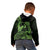 Green Hawaii Ikaika Warrior Kid Hoodie Hawaiian Power