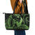 Green Hawaii Ikaika Warrior Leather Tote Bag Hawaiian Power