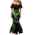 Green Hawaii Ikaika Warrior Mermaid Dress Hawaiian Power