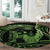 Green Hawaii Ikaika Warrior Round Carpet Hawaiian Power