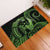 Green Hawaii Ikaika Warrior Rubber Doormat Hawaiian Power