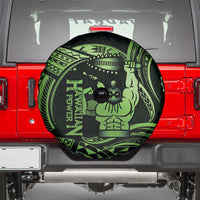 Green Hawaii Ikaika Warrior Spare Tire Cover Hawaiian Power LT14 - Polynesian Pride