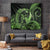 Green Hawaii Ikaika Warrior Tapestry Hawaiian Power