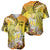 Polynesia Easter Day Baseball Jersey He Is Risen Lilium Longiflorum Polynesian Pattern