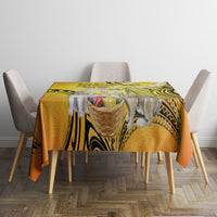 Polynesia Easter Day Tablecloth He Is Risen Lilium Longiflorum Polynesian Pattern LT14 - Polynesian Pride