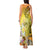 Polynesia Easter Day Tank Maxi Dress He Is Risen Lilium Longiflorum Polynesian Pattern