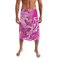 Personalised Polynesia Breast Cancer Awareness Lavalava Think Pink Ribbon Polynesian Butterflies LT14 Pink - Polynesian Pride