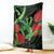 New Zealand Gecko Blanket Aotearoa Maori With Pohutukawa Flowers