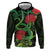 New Zealand Gecko Hoodie Aotearoa Maori With Pohutukawa Flowers