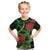 New Zealand Gecko Kid T Shirt Aotearoa Maori With Pohutukawa Flowers