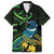 New Zealand Tui Bird Hawaiian Shirt Aotearoa Maori With Kowhai Flowers