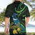 New Zealand Tui Bird Hawaiian Shirt Aotearoa Maori With Kowhai Flowers