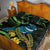 New Zealand Tui Bird Quilt Bed Set Aotearoa Maori With Kowhai Flowers