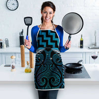 Blue Matariki New Zealand Apron Maori Poutama Galaxy Vibes LT14 - Polynesian Pride