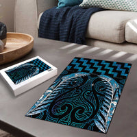 Blue Matariki New Zealand Puzzle Maori Poutama Galaxy Vibes LT14 - Polynesian Pride