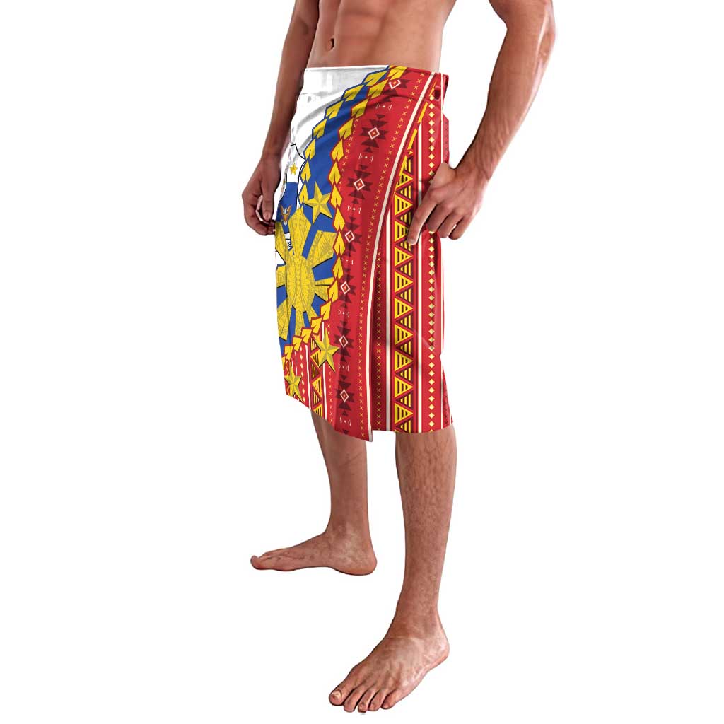 Philippines Independence Day Lavalava Pilipinas Sun Stars Igorot Pattern LT14 - Polynesian Pride