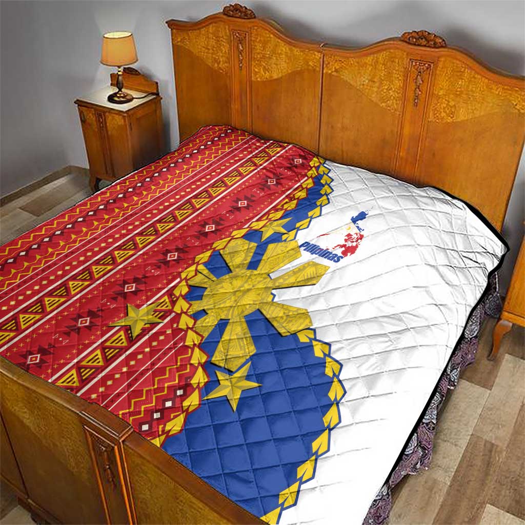Philippines Independence Day Quilt Pilipinas Sun Stars Igorot Pattern LT14 - Polynesian Pride