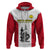 New Caledonia Football Hoodie Polynesian Pattern Sporty Style LT14 - Polynesian Pride