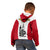 New Caledonia Football Kid Hoodie Polynesian Pattern Sporty Style LT14 - Polynesian Pride