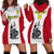 Personalised New Caledonia Football Hoodie Dress Polynesian Pattern Sporty Style LT14 - Polynesian Pride