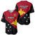 Papua New Guinea Football Baseball Jersey Go PNG Polynesian Pattern Sporty Style LT14 - Polynesian Pride