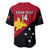 Personalised Papua New Guinea Football Baseball Jersey Go PNG Polynesian Pattern Sporty Style LT14 - Polynesian Pride