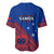 Samoa Football Baseball Jersey Samoan Coat Of Arm Polynesian Sporty Style LT14 - Polynesian Pride