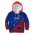 Samoa Football Kid Hoodie Samoan Coat Of Arm Polynesian Sporty Style LT14 Hoodie Blue - Polynesian Pride