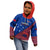 Samoa Football Kid Hoodie Samoan Coat Of Arm Polynesian Sporty Style LT14 - Polynesian Pride