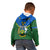 Personalised Solomon Islands Football Kid Hoodie Polynesian Pattern Sporty Style LT14 - Polynesian Pride