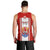 Tahitian Football Men Tank Top Tahiti Coat Of Arm Polynesian Sporty Style LT14 - Polynesian Pride