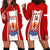 Personalised Tahitian Football Hoodie Dress Tahiti Coat Of Arm Polynesian Sporty Style LT14 - Polynesian Pride