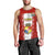 Tonga Football Men Tank Top Tongan Ngatu Pattern Sporty Style LT14 - Polynesian Pride