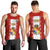 Tonga Football Men Tank Top Tongan Ngatu Pattern Sporty Style LT14 - Polynesian Pride