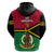 Vanuatu Football Hoodie Vanuatuan Coat of Arm Polynesian Flag Style LT14 - Polynesian Pride