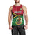 Personalised Vanuatu Football Men Tank Top Vanuatuan Coat Of Arm Polynesian Flag Style LT14 - Polynesian Pride