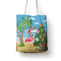 Flamingo Hawaii Summer Christmas Personalized Tote Bag Mele Kalikimaka Beachy Vibes LT14 - Polynesian Pride