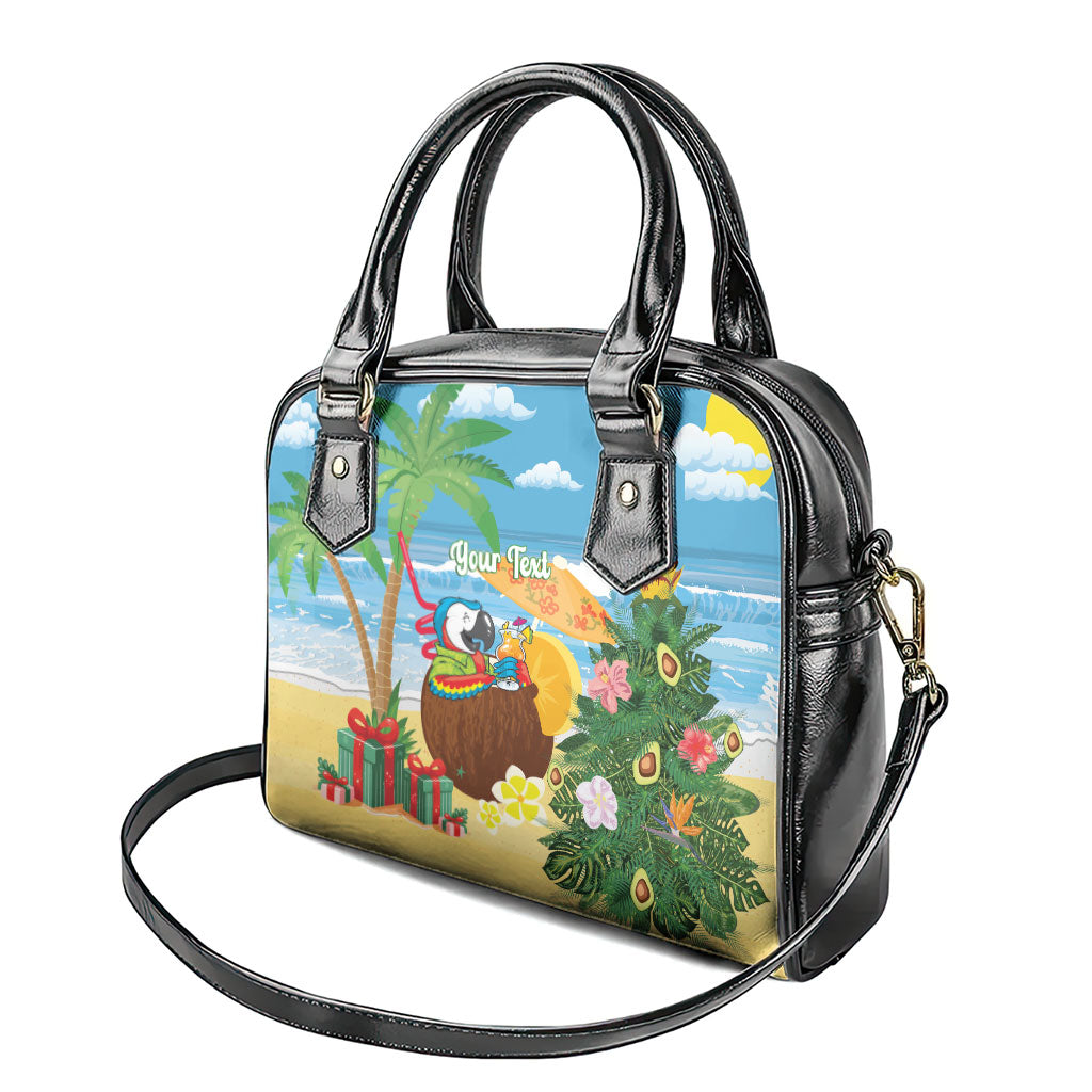 Chilling Parrot Hawaii Summer Christmas Personalized Shoulder Handbag It's 5 O'Clock Somewhere Beachy Vibes LT14 - Polynesian Pride