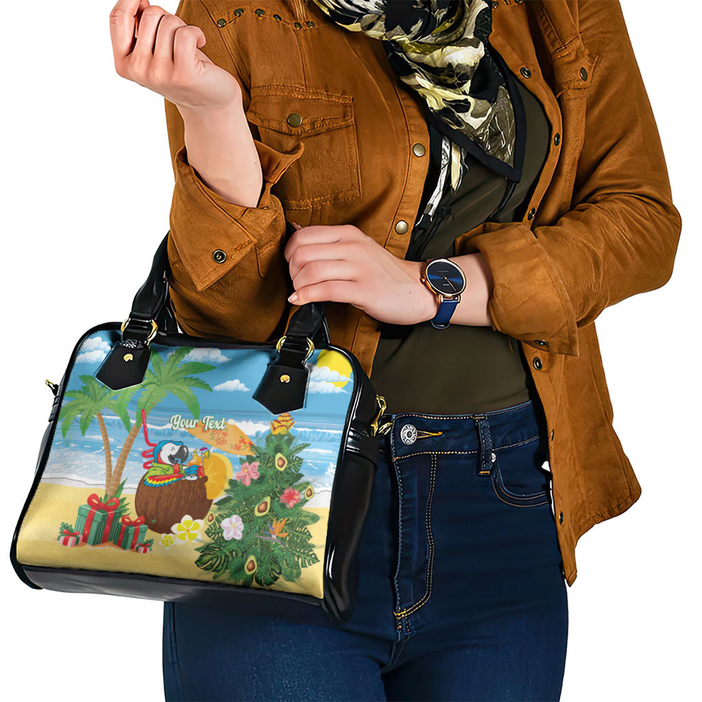 Chilling Parrot Hawaii Summer Christmas Personalized Shoulder Handbag It's 5 O'Clock Somewhere Beachy Vibes LT14 - Polynesian Pride
