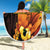 Papua New Guinea Independence Day Beach Blanket 49th Anniversary Papua Niu Gini Bird Of Paradise