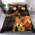 Papua New Guinea Independence Day Bedding Set 49th Anniversary Papua Niu Gini Bird Of Paradise