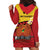 Papua New Guinea Independence Day Hoodie Dress Since 1975 Unity In Diversity