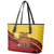 Papua New Guinea Independence Day Leather Tote Bag Since 1975 Unity In Diversity