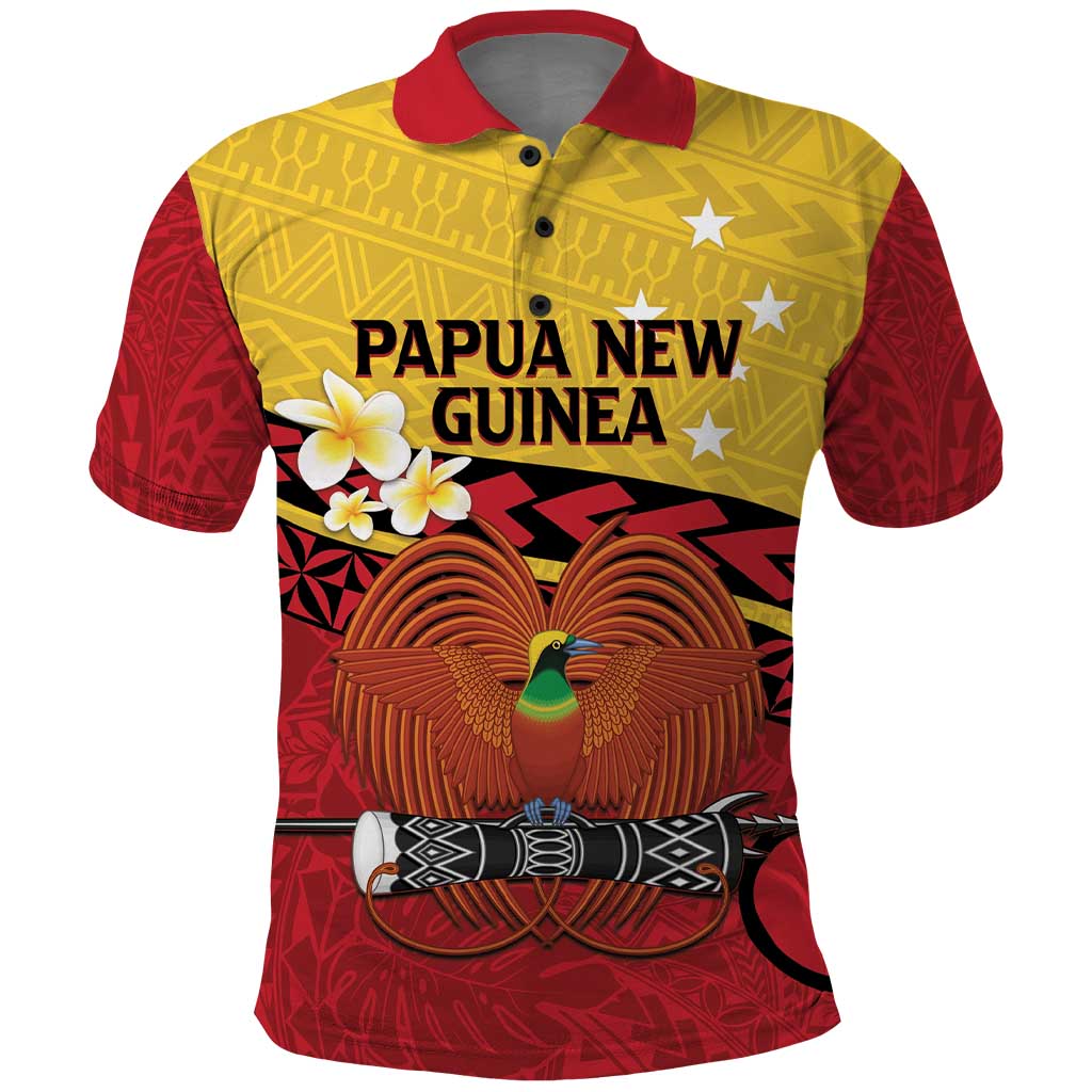 Papua New Guinea Independence Day Polo Shirt Since 1975 Unity In Diversity LT14 Red - Polynesian Pride