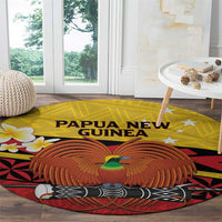 Papua New Guinea Independence Day Round Carpet Since 1975 Unity In Diversity LT14 - Polynesian Pride
