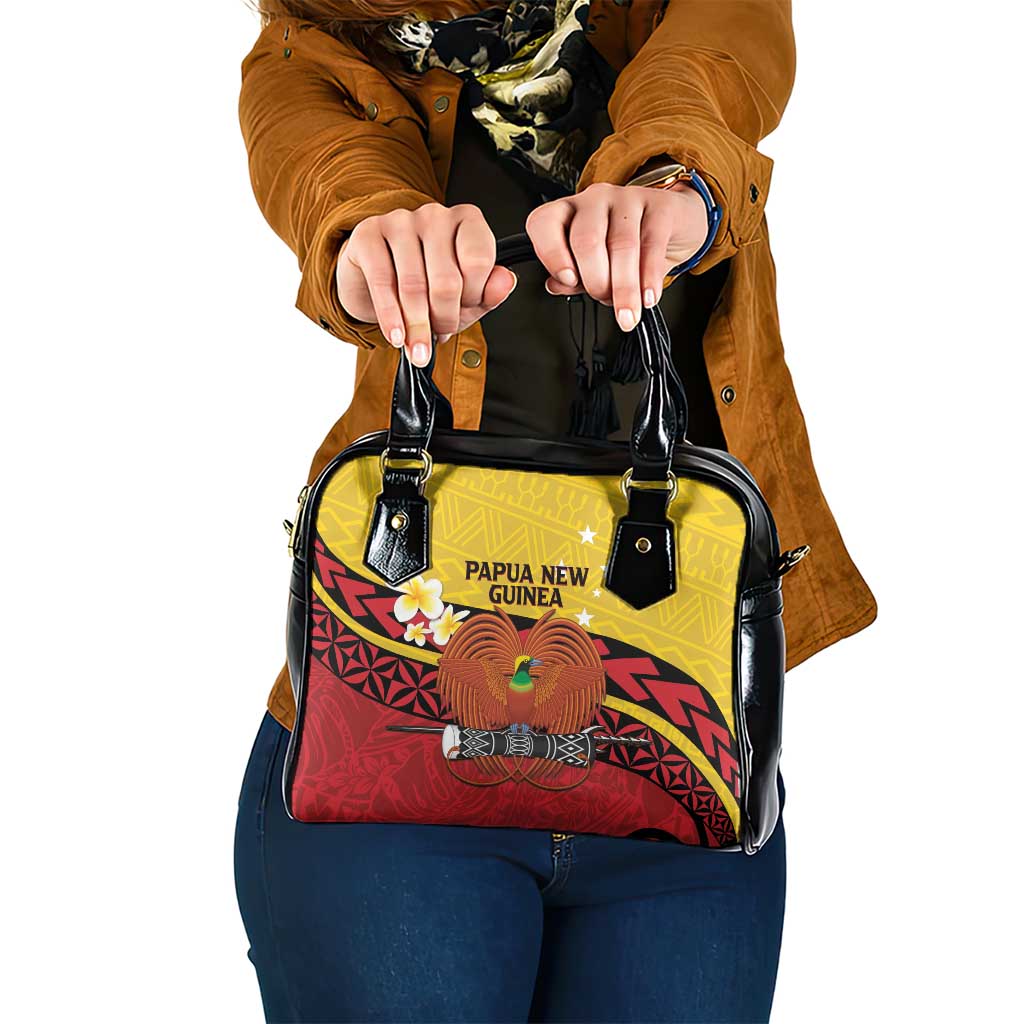 Papua New Guinea Independence Day Shoulder Handbag Since 1975 Unity In Diversity LT14 One Size Red - Polynesian Pride