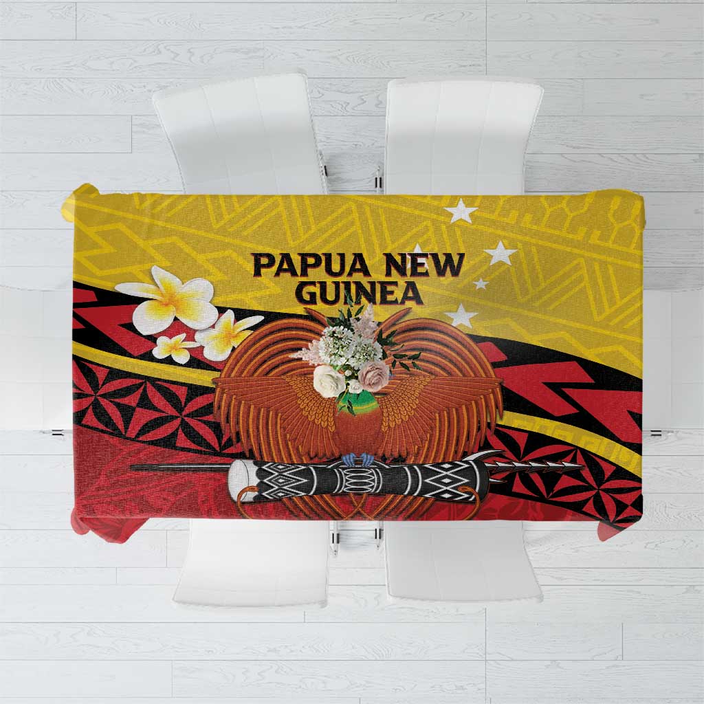 Papua New Guinea Independence Day Tablecloth Since 1975 Unity In Diversity LT14 Red - Polynesian Pride