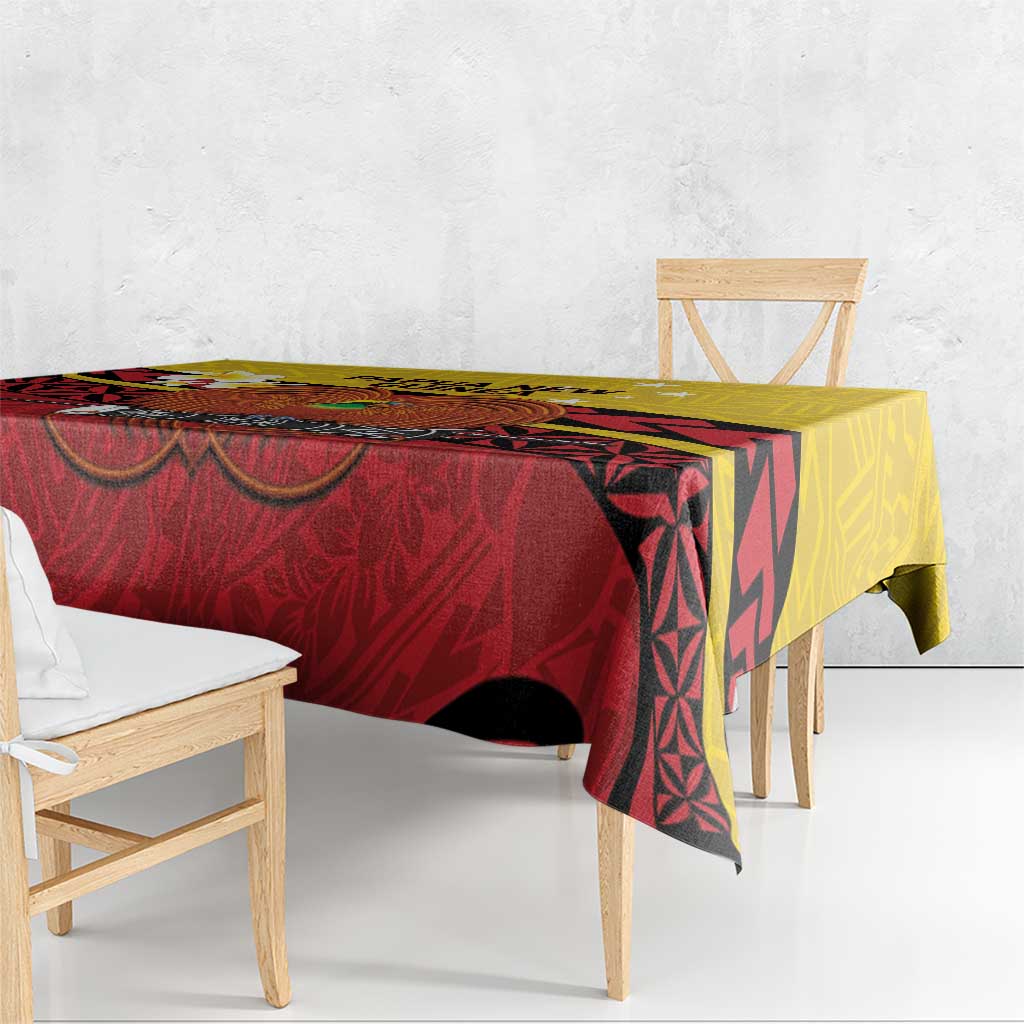 Papua New Guinea Independence Day Tablecloth Since 1975 Unity In Diversity LT14 - Polynesian Pride