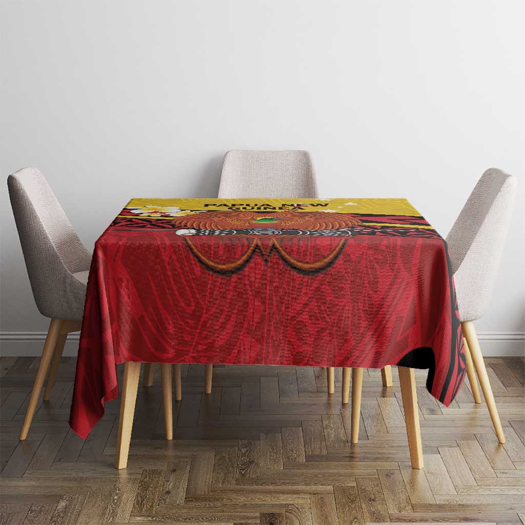 Papua New Guinea Independence Day Tablecloth Since 1975 Unity In Diversity LT14 - Polynesian Pride