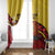 Papua New Guinea Independence Day Window Curtain Since 1975 Unity In Diversity